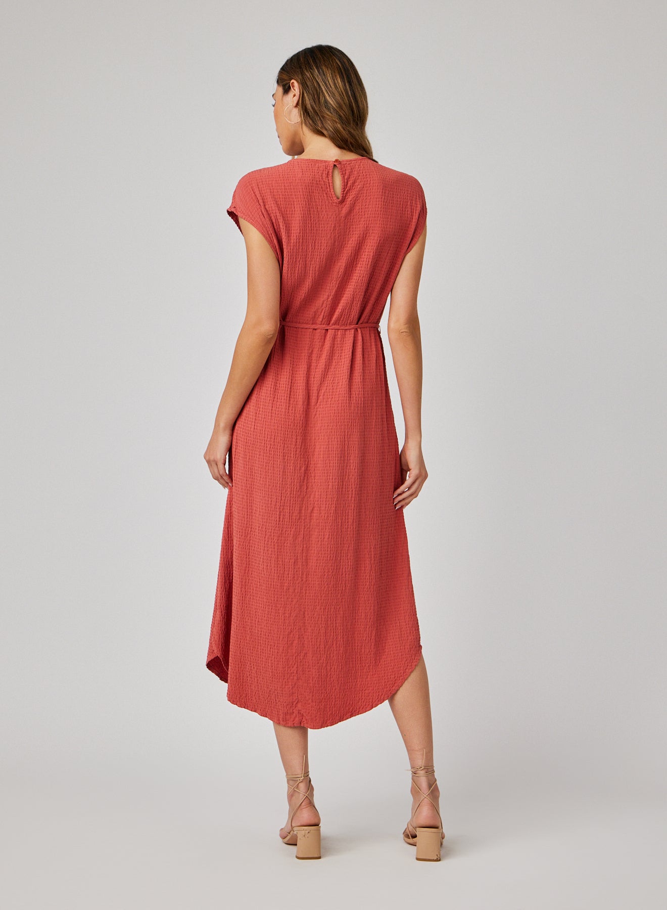Cap Sleeve Midi Dress - Jasper Rose