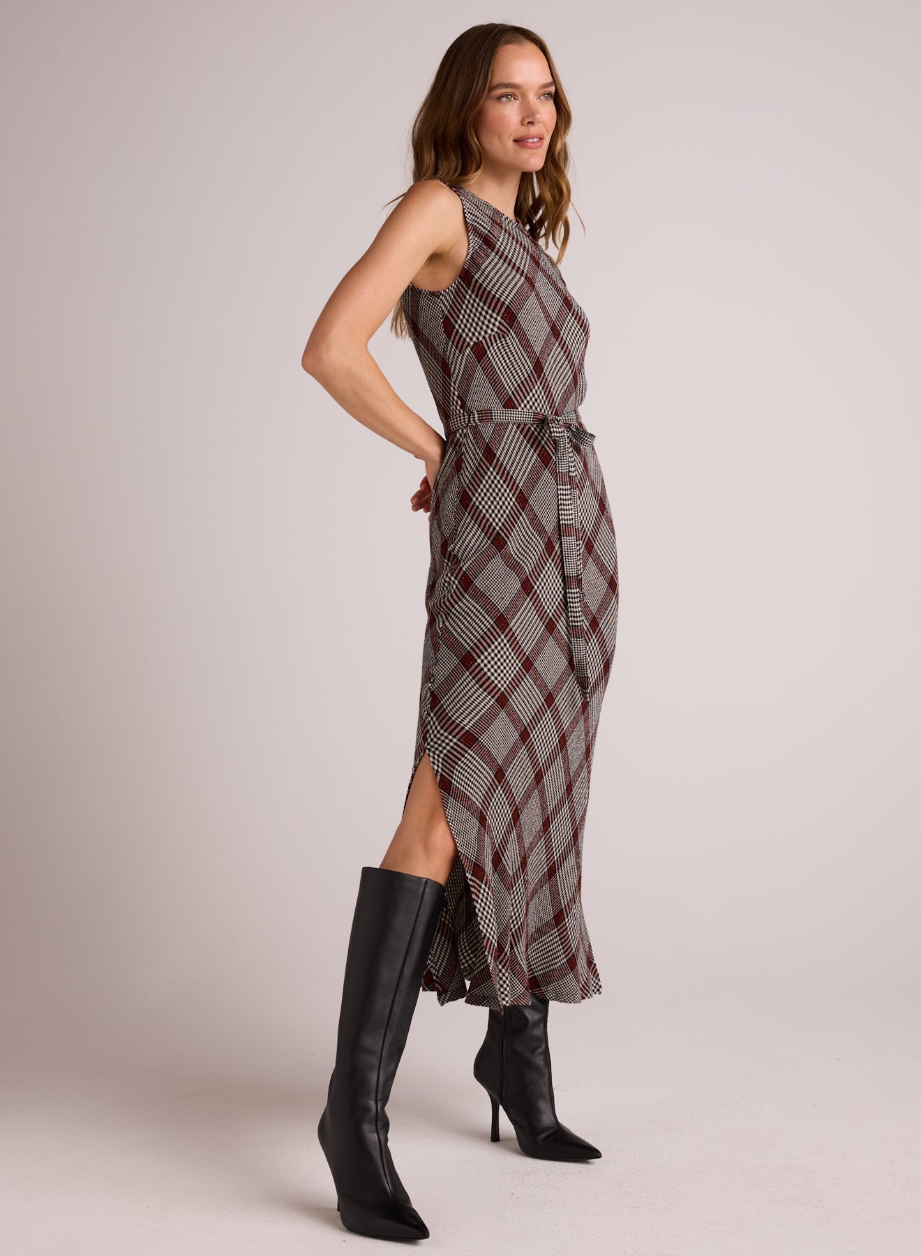 Tank Slip Dress - Winter Glen Plaid