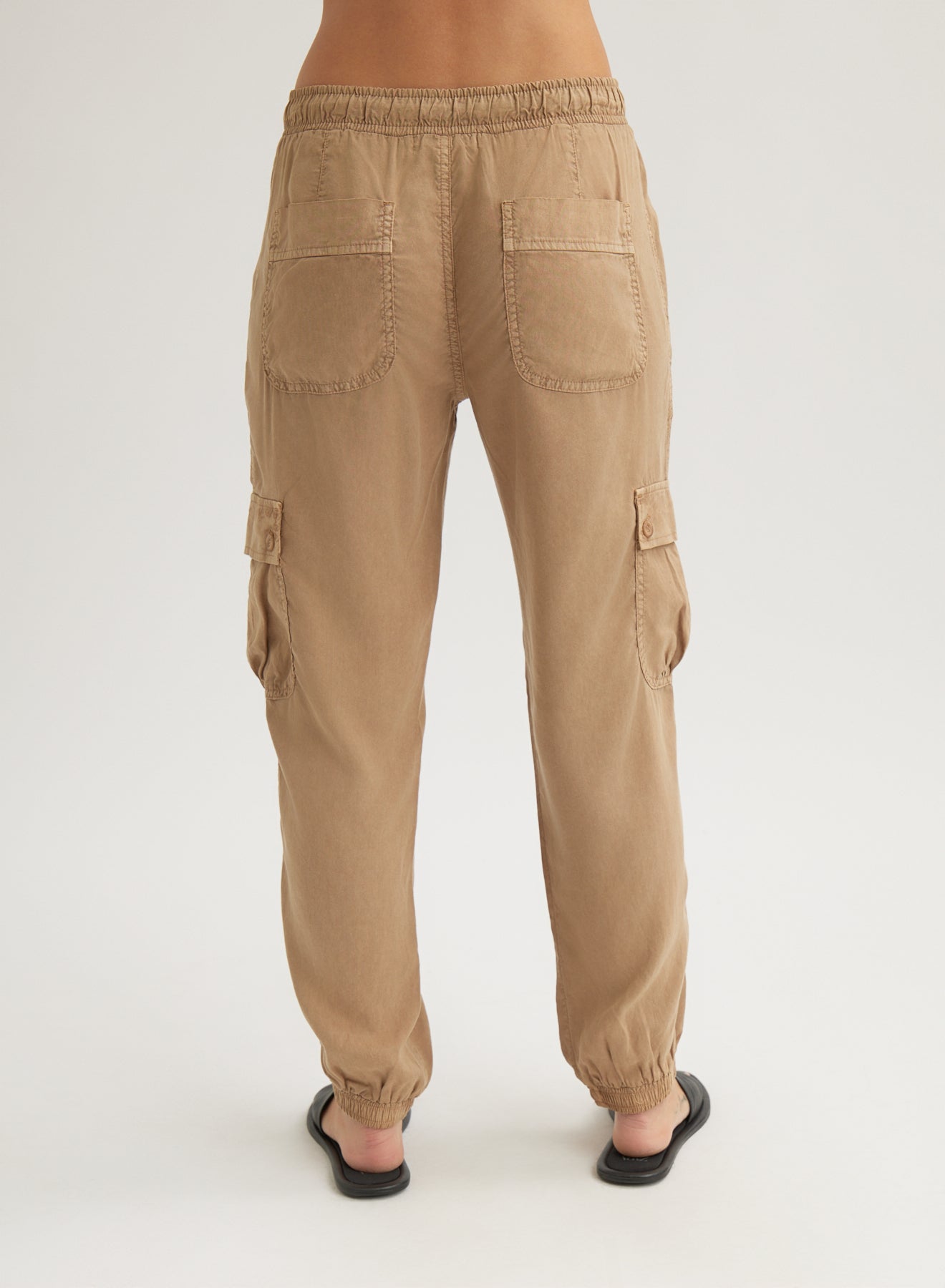 Cargo Track Pants - Safari Sand