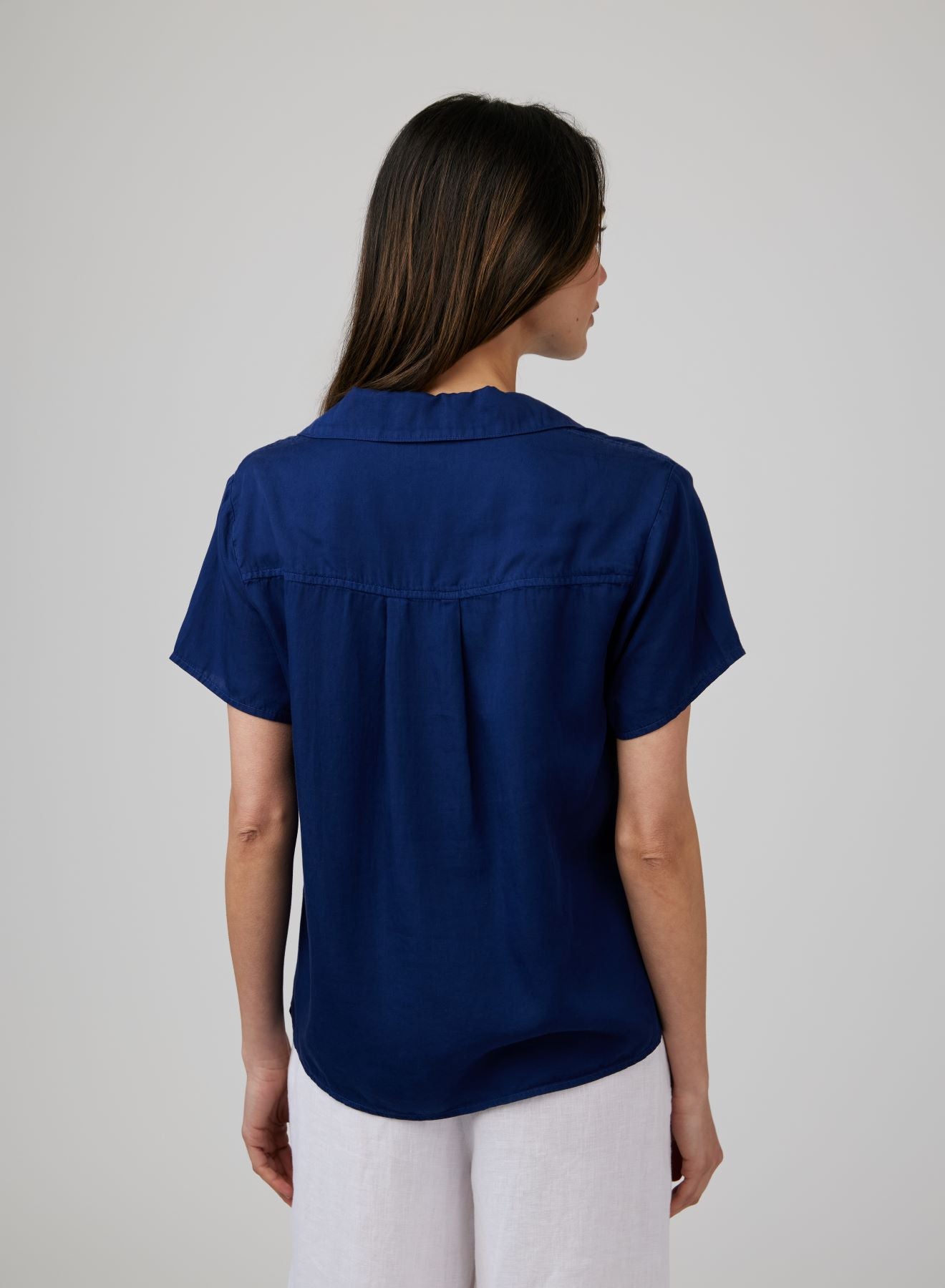 Short Sleeve Pullover - Navy Coast