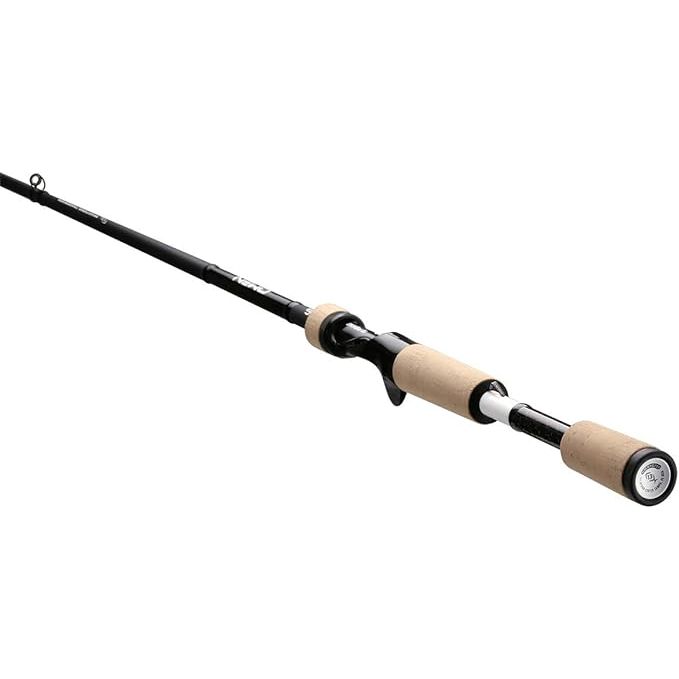 13+Fishing+OB3C71M-2+Omen+Black+Casting+Rod+7%271%22+Fast+Medium+2+Pc.
