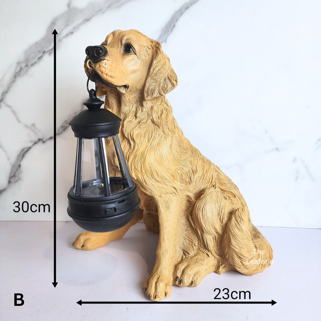 Azura Solar Light Dog puppy Garden Decoration (2 designs)