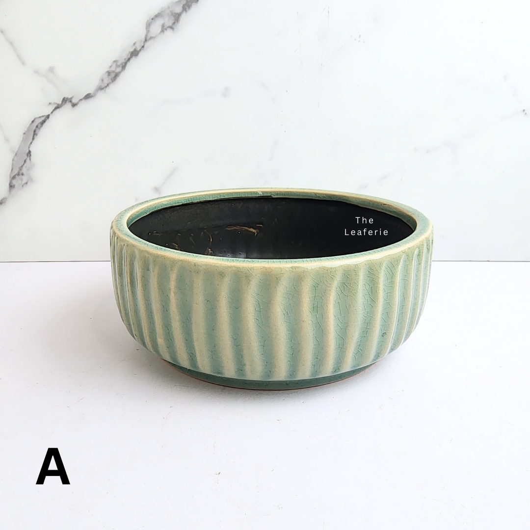 Willow Shallow Flowerpot