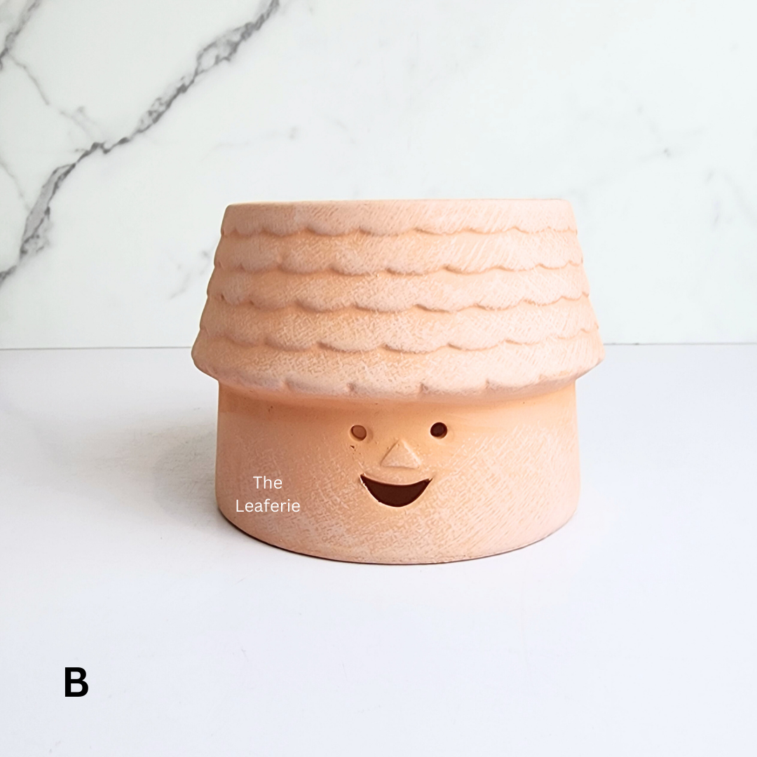 Yandel Terracotta Flowerpot ( 2 designs)