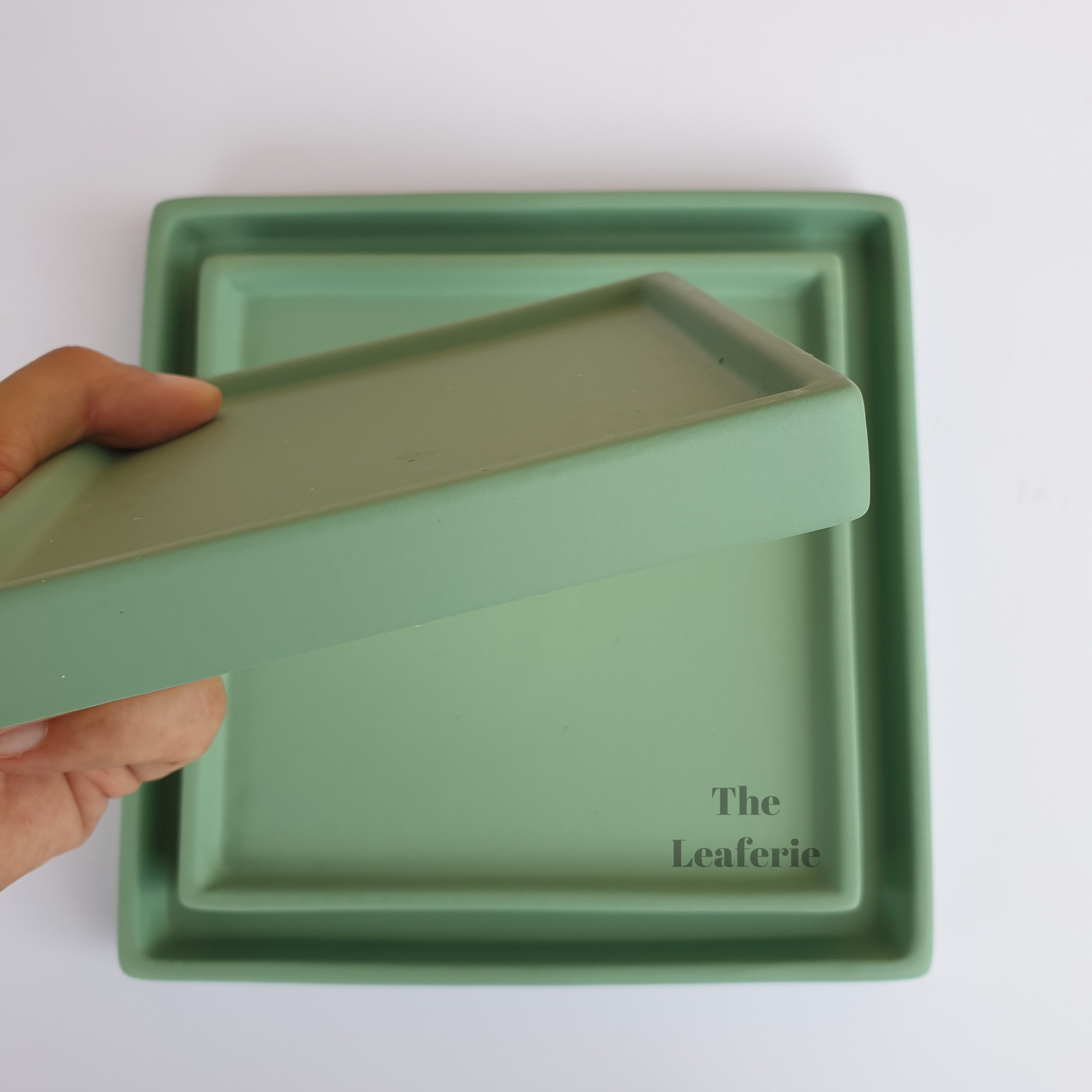 Square Matte Trays (8 Colours)