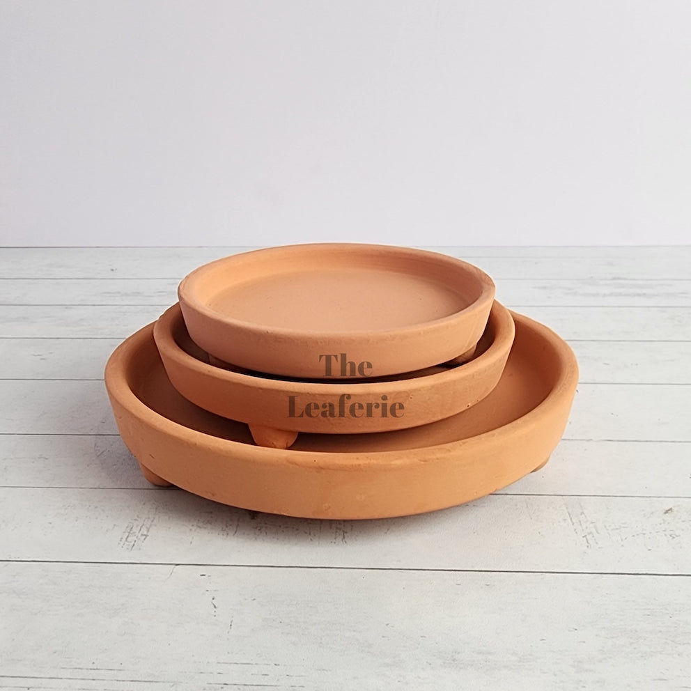 Terracotta Trays with stand (3 sizes)