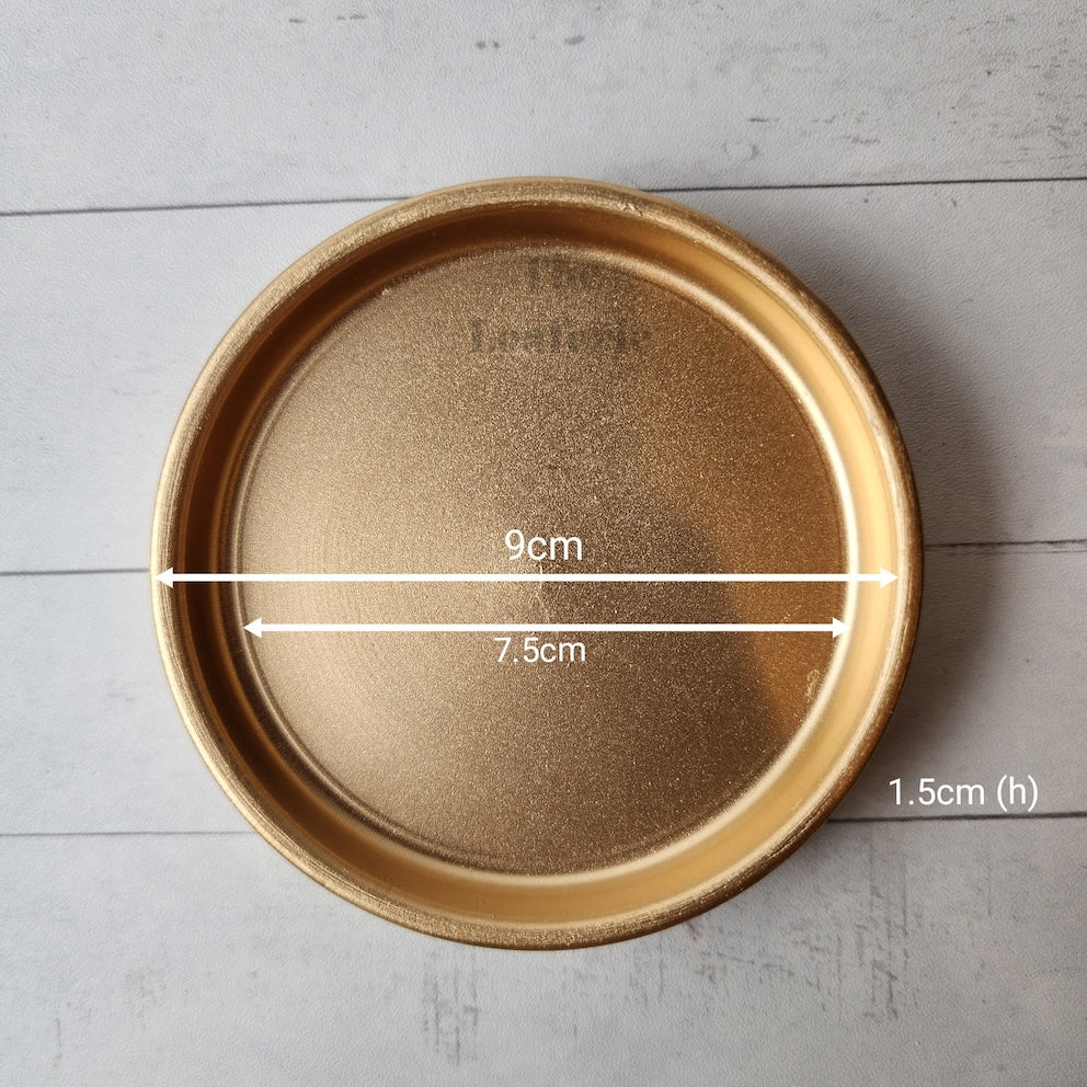 Petit Round Ceramic Trays 9cm (For Petit Pots Series)