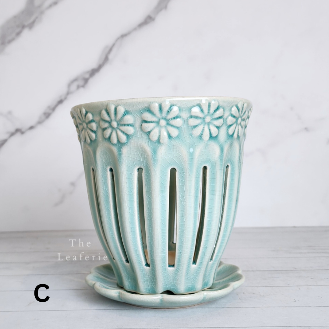 Leia Orchid Flowerpot