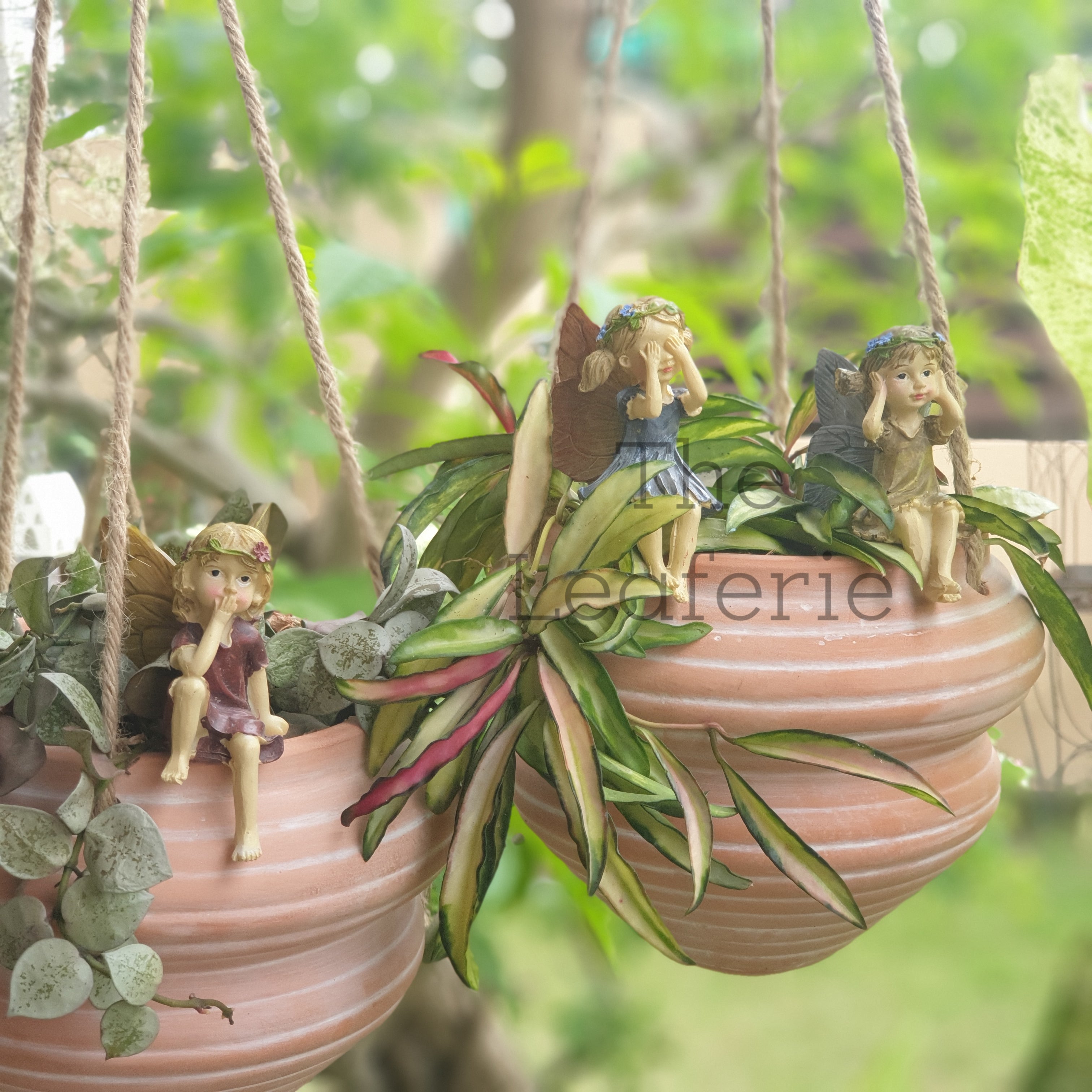 Luke, Leah and Han Garden Decoration set