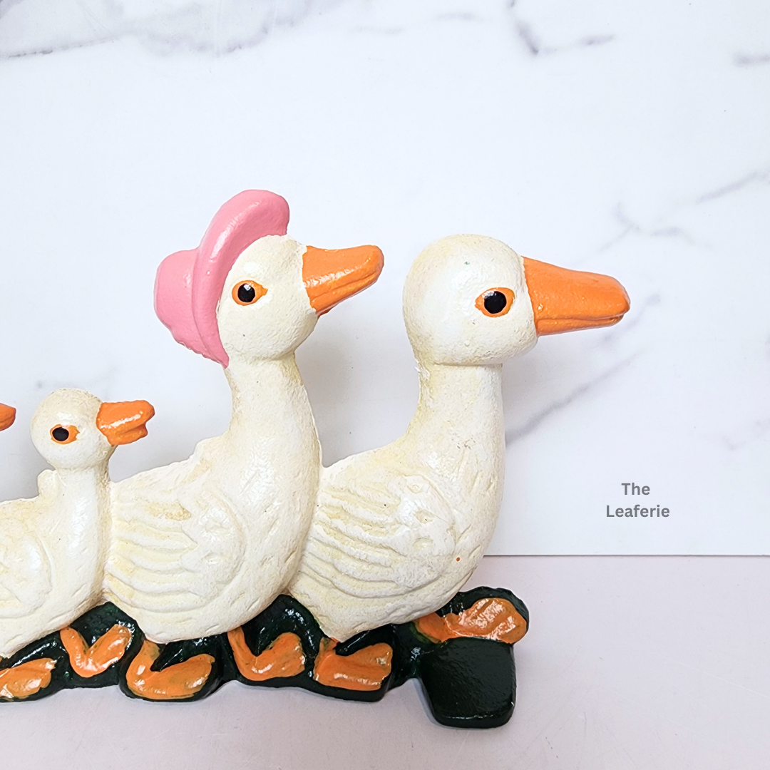 Fabian Cast Iron Duck Garden Decoration