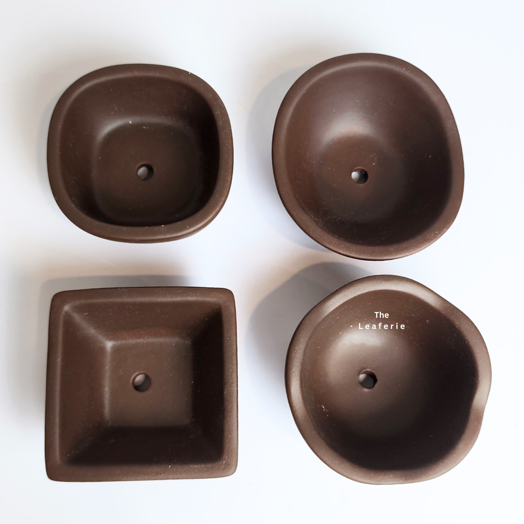 Petit Bonsai Flowerpots (Series 42) Set of 4 pots