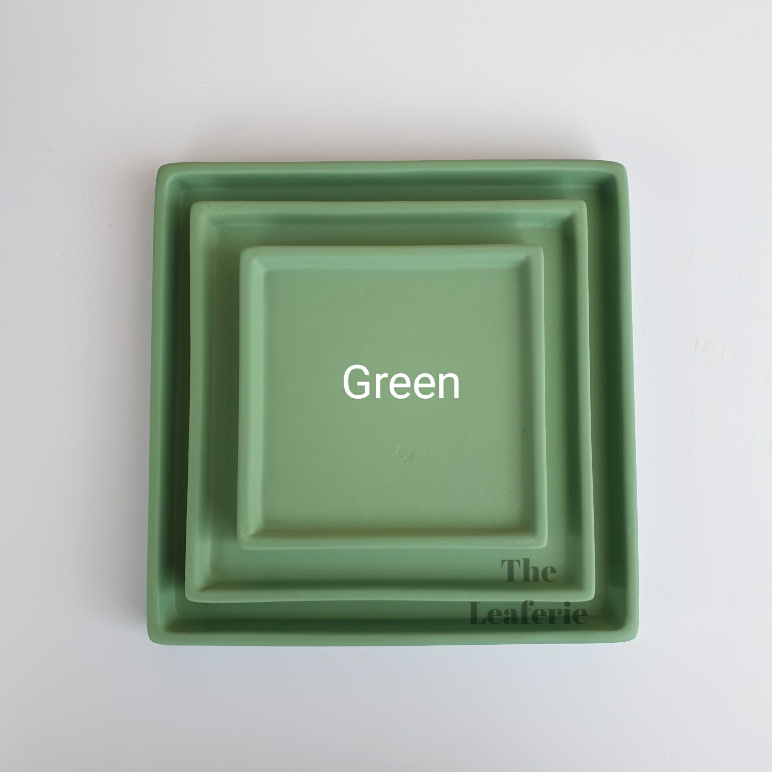 Square Matte Trays (8 Colours)