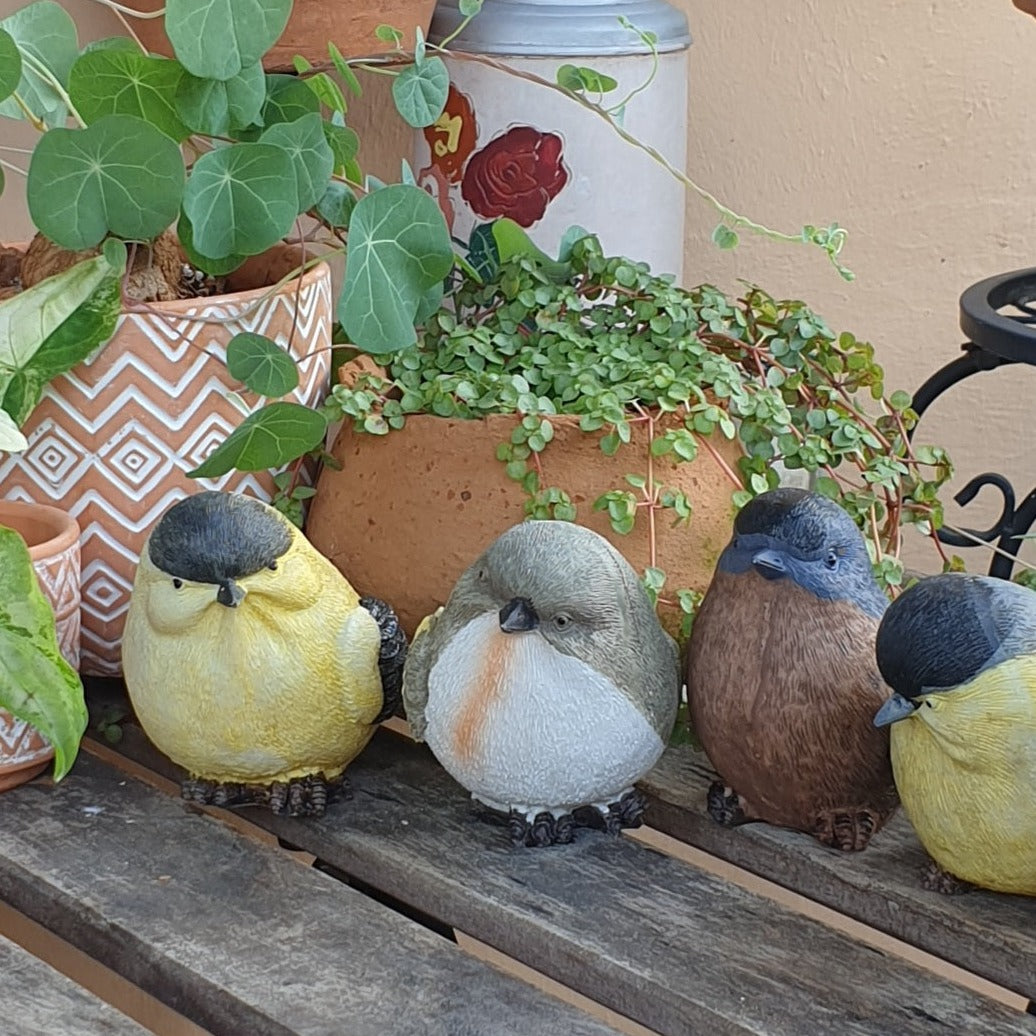 Birds Garden Decorations (Set of 6 birds)